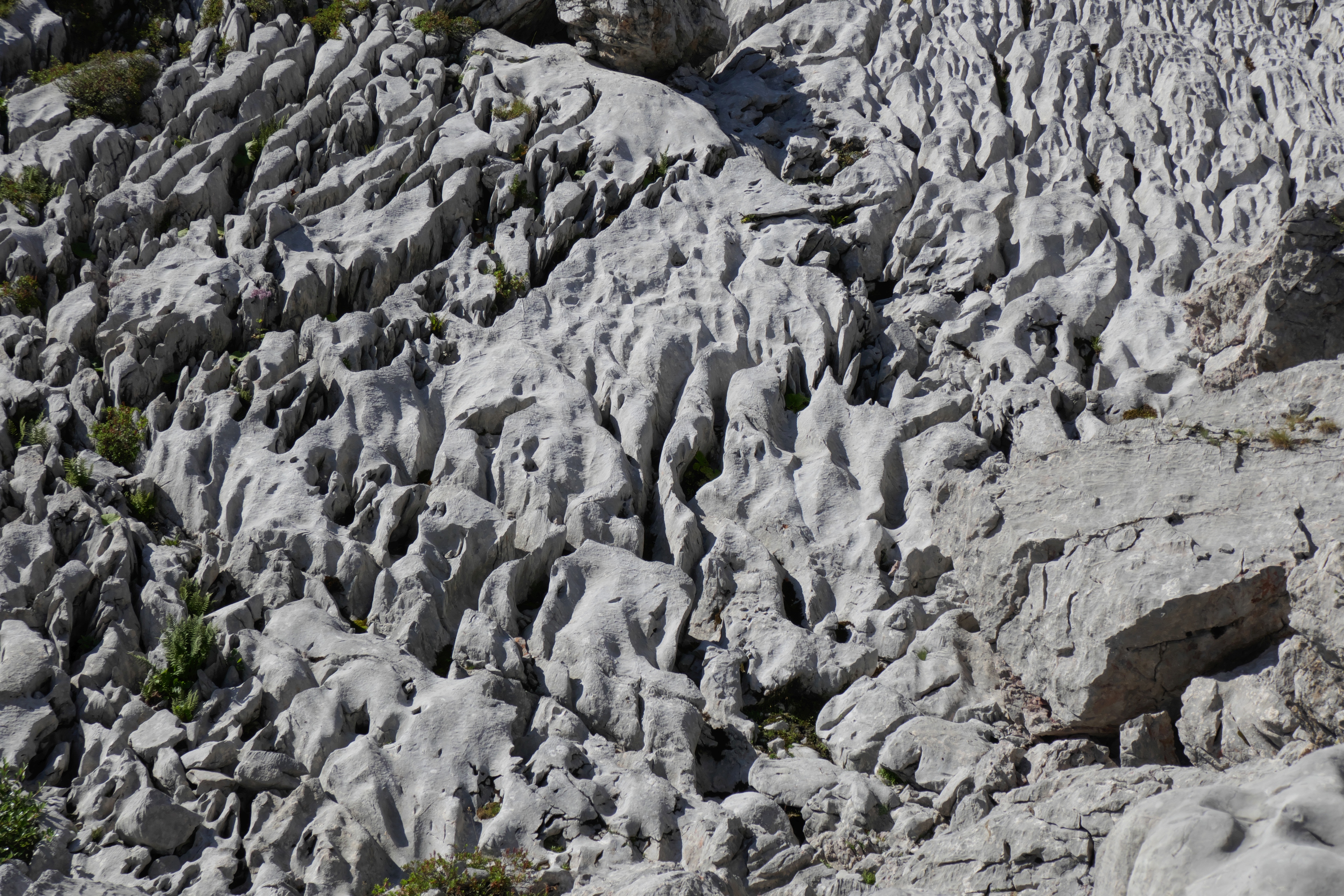 ausgewaschene Felsen